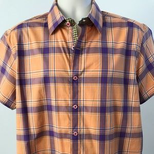 Robert Graham Gently Worn Short Sleeve Shi…